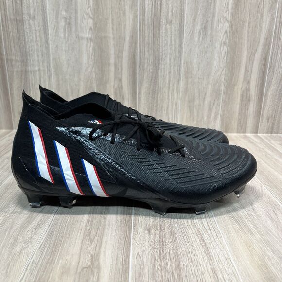 Adidas Predator Edge.1 FG Edge of Darkness Black SoccerCleats H02935 Men Sz 12.5